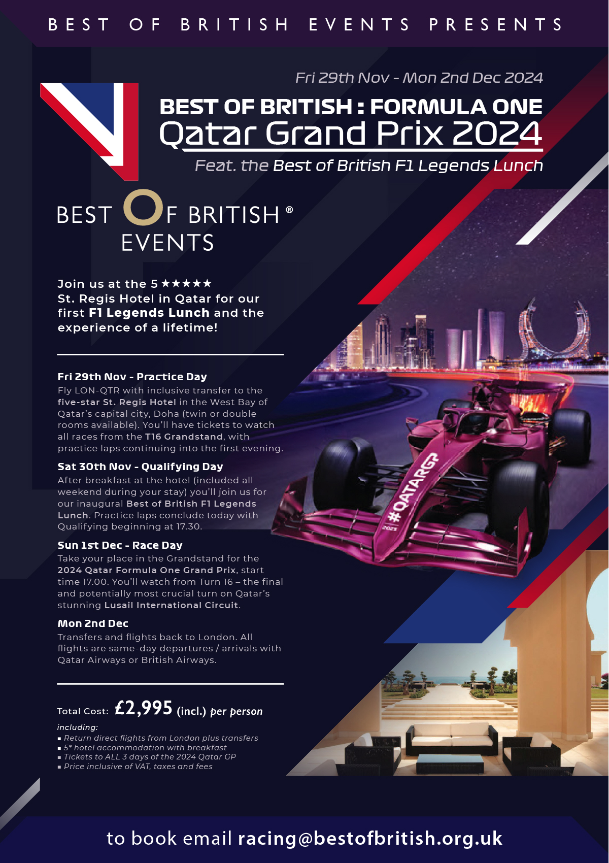 Best of British Events Formula 1 Qatar 2024